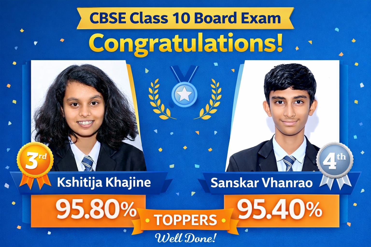 2025-26 CBSE CLASS 10 Toppers